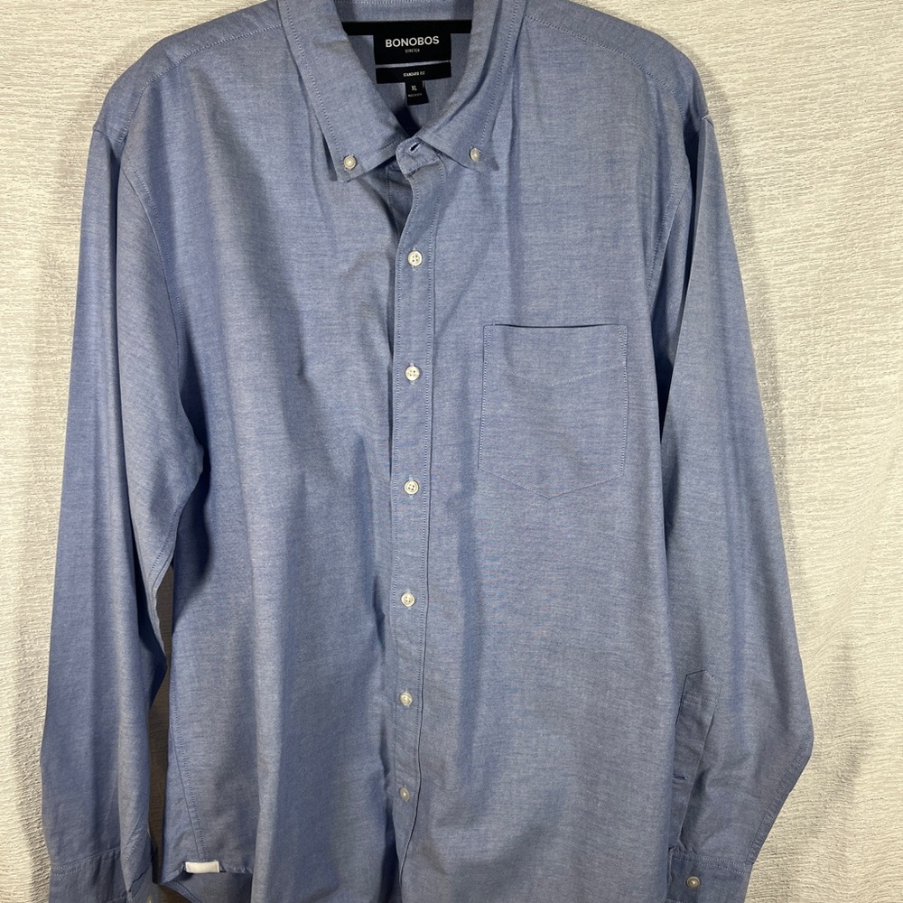 Bonobos Light Blue Casual Button Down Shirt